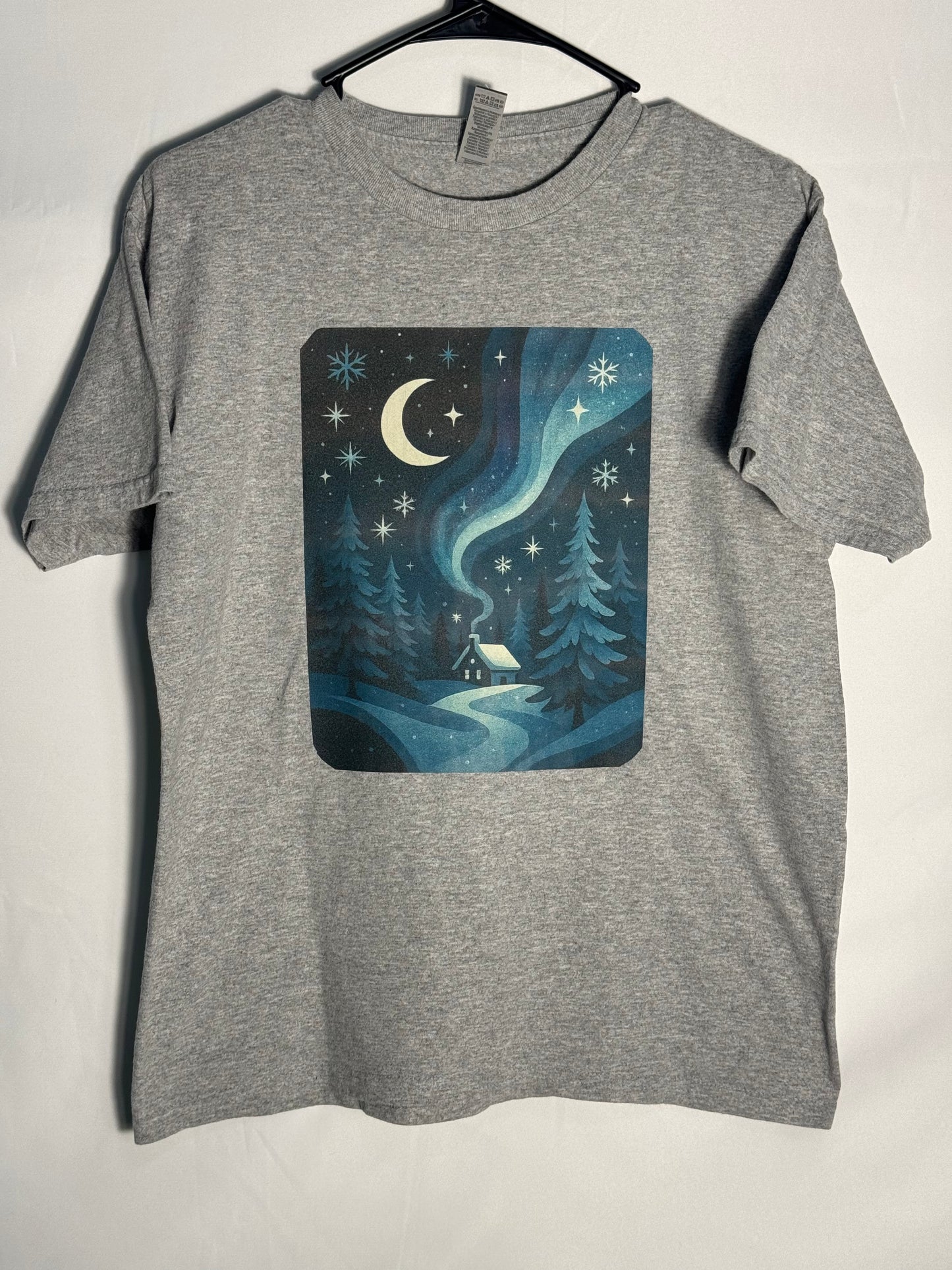 Night Cabin graphic Tee