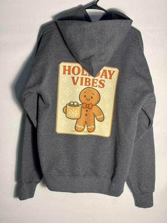 Holiday Vibes Gingerbread Hoodie - Winter Limited Edition