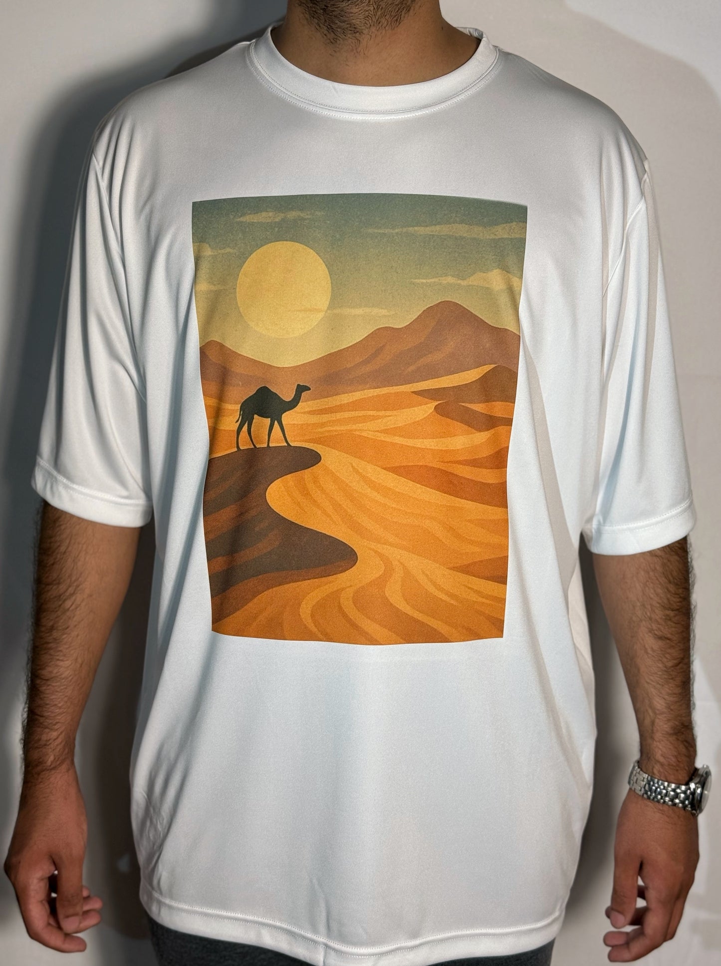 Desert Vision Tee - White Edition | YG Clothing®